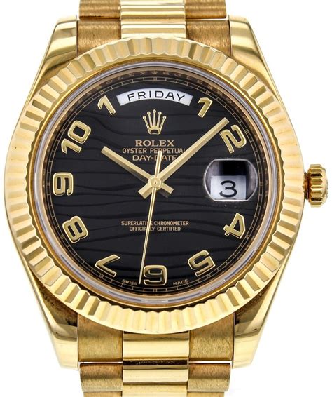 rolex day date ii 41mm yellow gold price